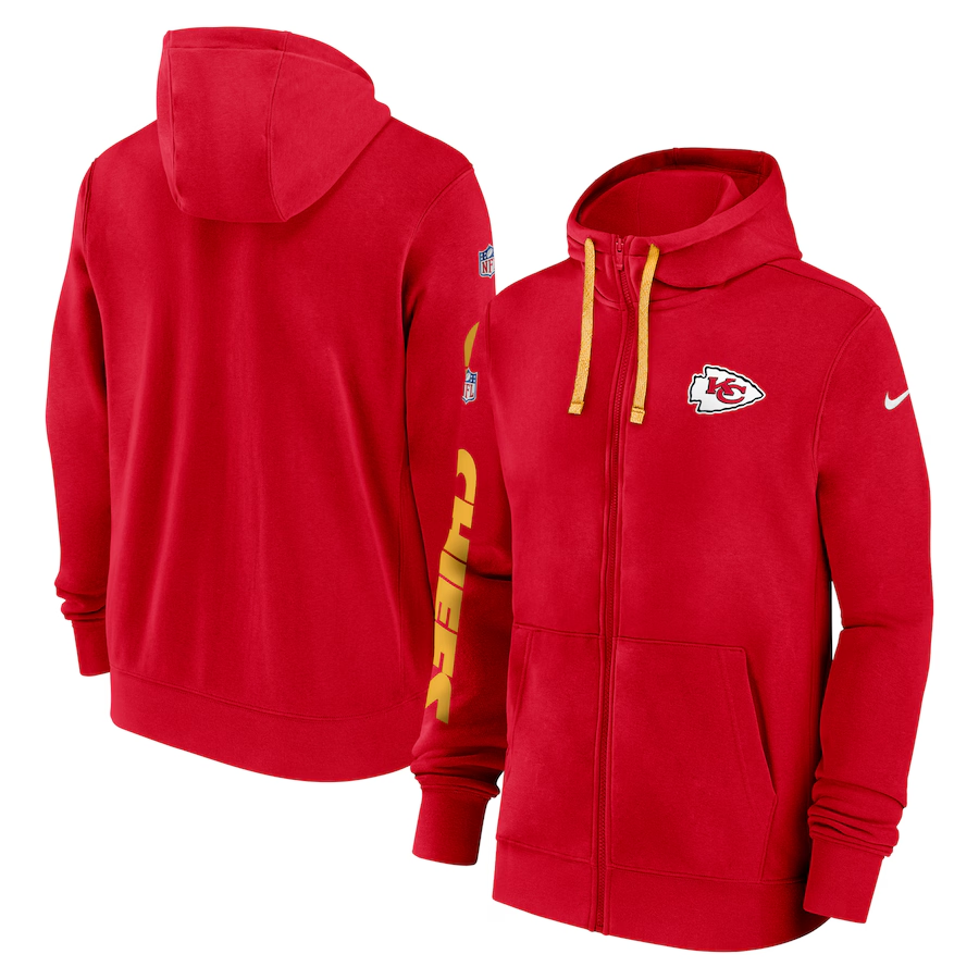 Men Kansas City Chiefs red 2024 Nike NFL Hoodie->kansas city chiefs->NFL Jersey